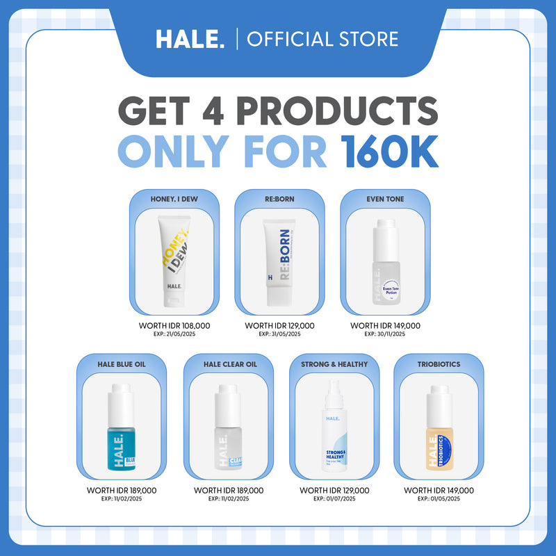 [CUCI GUDANG] 160rb dapat 4 Produk HALE