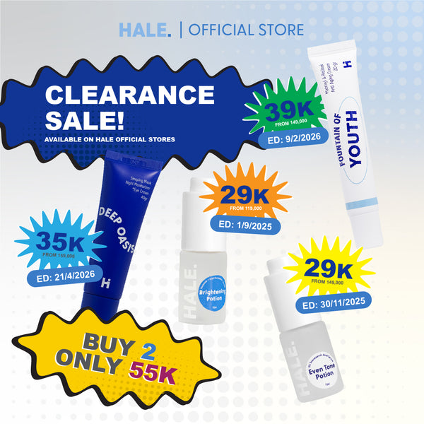 [CUCI GUDANG] 55rb dapat 2 Produk HALE