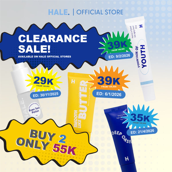 [CUCI GUDANG] 55rb dapat 2 Produk HALE