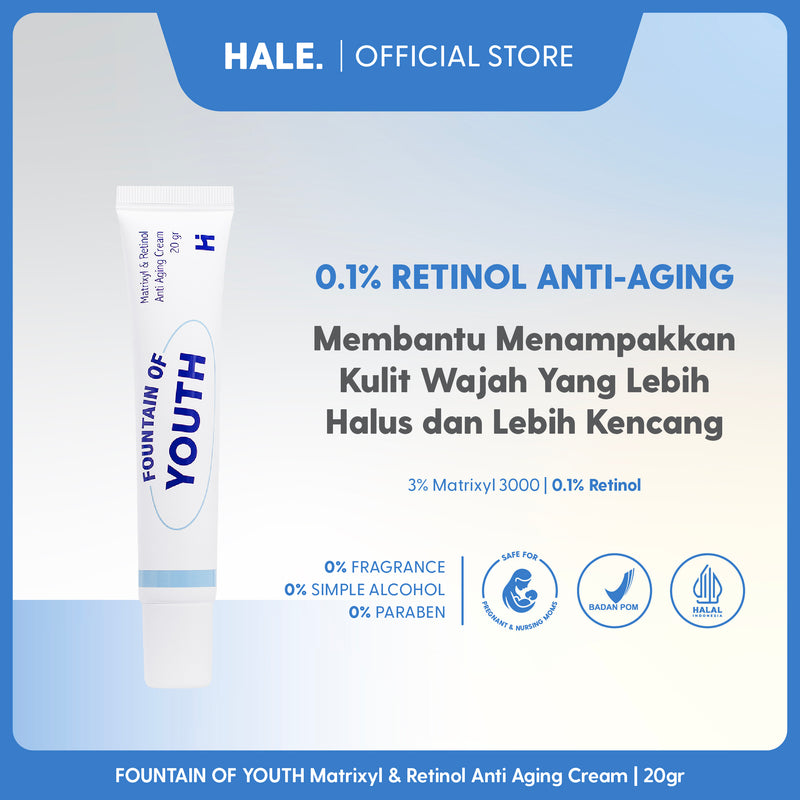 HALE Fountain of Youth | 3% Matrixyl 3000 + 0.1% Retinol Solution