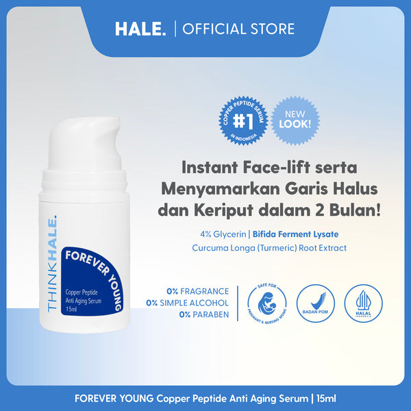 HALE Forever Young | Copper Peptide Anti Aging Serum