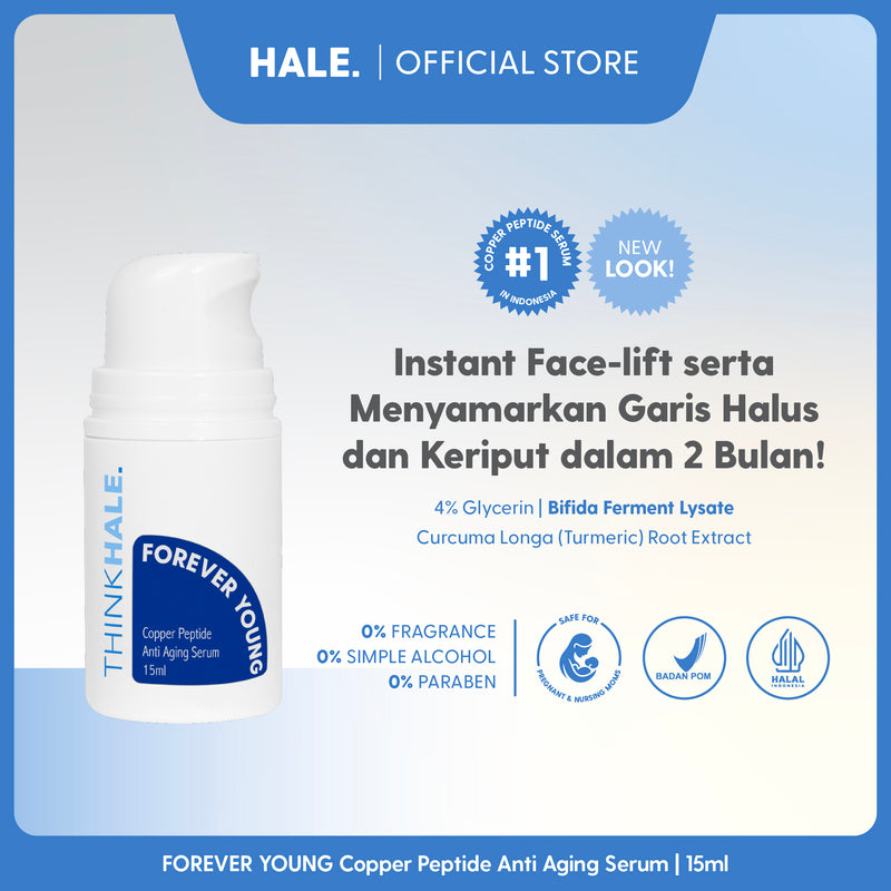 HALE Forever Young | Copper Peptide Anti Aging Serum