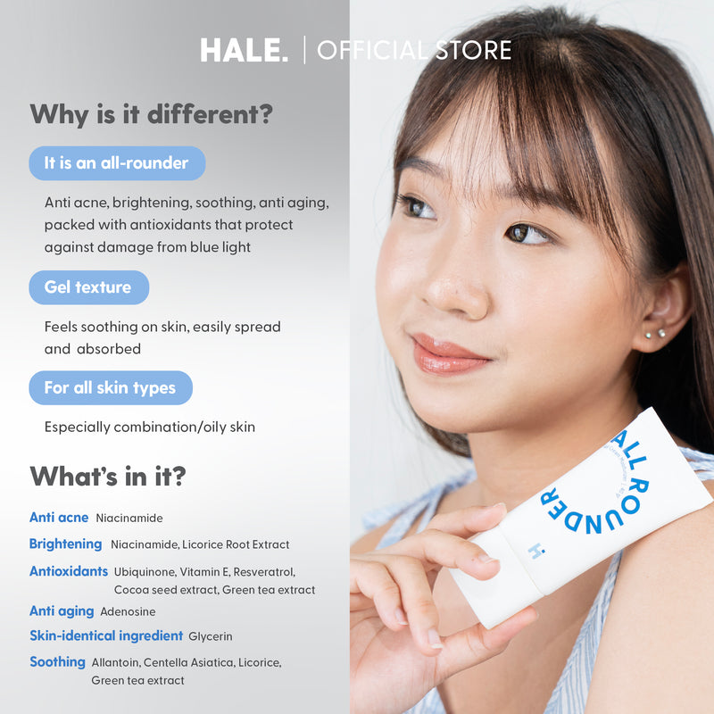 HALE All Rounder Gel Cream Moisturizer