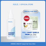 THINK HALE Strong & Healthy Scalp & Hair Tonic 90ml - Scalp Tonic Rambut Tumbuh Sehat Kuat Kurangi Rontok