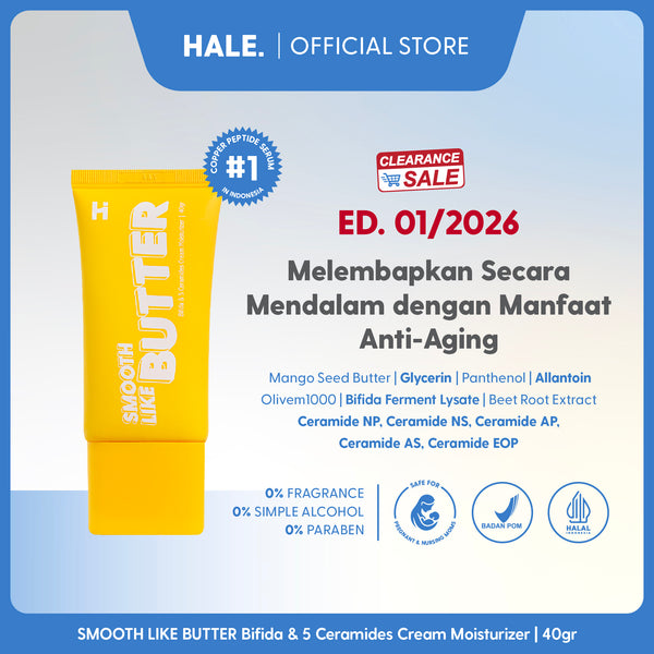HALE Smooth Like Butter Bifida & 5 Ceramides Cream Moisturizer