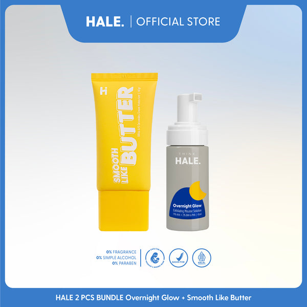 HALE Bundle: Overnight Glow + Moisturizer