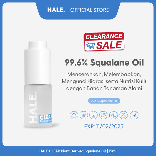 HALE CLEAR Plant Derived Squalane Oil