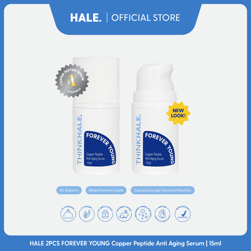 HALE Forever Young | Copper Peptide Anti Aging Serum