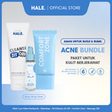 THINK HALE Bumil Busui Gentle Basic Set – Paket Cleanser Moisturizer Skincare Aman Ibu Hamil Busui Bebas Pewangi BPOM Halal
