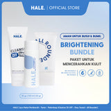 HALE 3 pcs Paket Skincare Bumil Busui | Pembersih, Toner/Serum, dan Pelembap