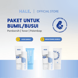 HALE 3 pcs Paket Skincare Bumil Busui | Pembersih, Toner/Serum, dan Pelembap