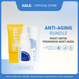 HALE 3 pcs Paket Skincare Toner, Serum, dan Pelembap