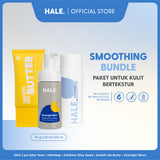 HALE 3 pcs Paket Skincare Toner, Serum, dan Pelembap