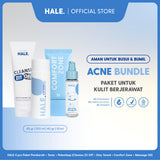 THINK HALE Bumil Busui Complete Routine Set – Paket Cleanser Toner Serum Moisturizer Gentle Aman untuk Bumil Busui Bebas Pewangi BPOM Halal