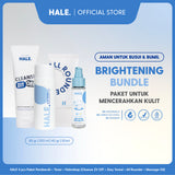 THINK HALE Bumil Busui Complete Routine Set – Paket Cleanser Toner Serum Moisturizer Gentle Aman untuk Bumil Busui Bebas Pewangi BPOM Halal