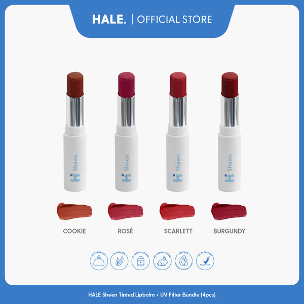 HALE Bundle: Sheen. Tinted Lip Balm + UV Filter