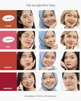 [HAMPERS] HALE FOREVER TINT 4pcs Marigold Peony Tulip Orchid Velvet Soft Matte Long Lasting Waterproof Transferproof Blur Lip Tint Stain Tahan 12 Jam