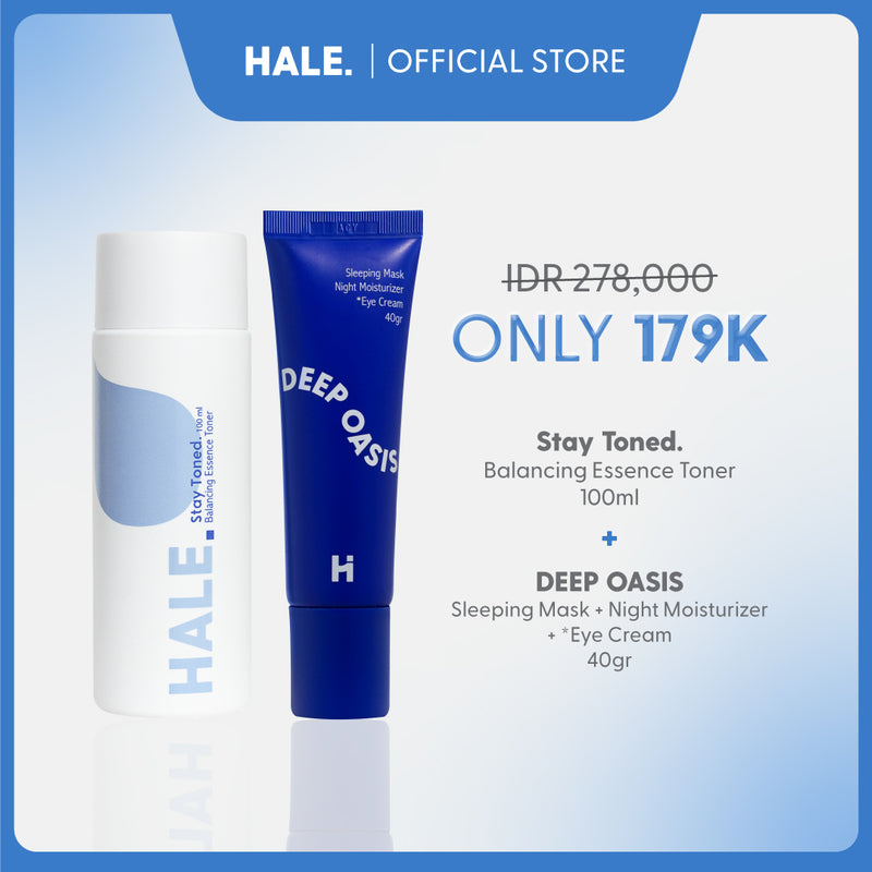 HALE Paket Hemat Stay Toned Toner