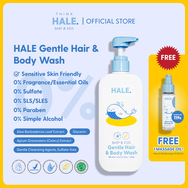 HALE Baby & Kids Gentle Hair & Body Wash
