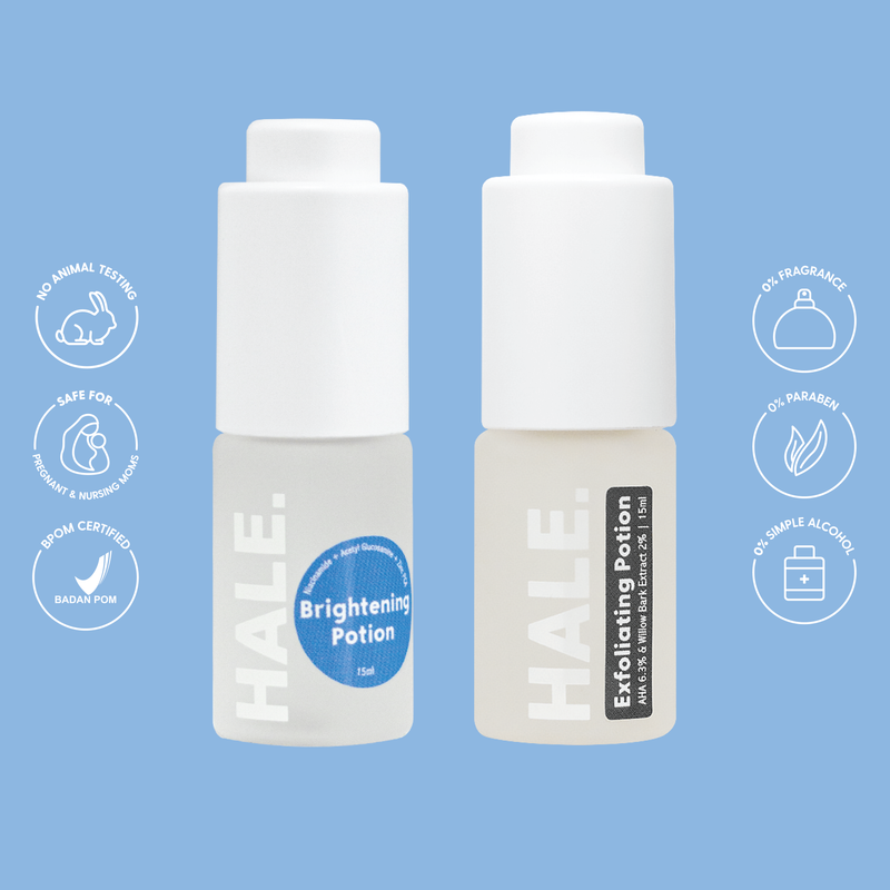 HALE Bundle: Brightening Potion + Exfoliating Potion