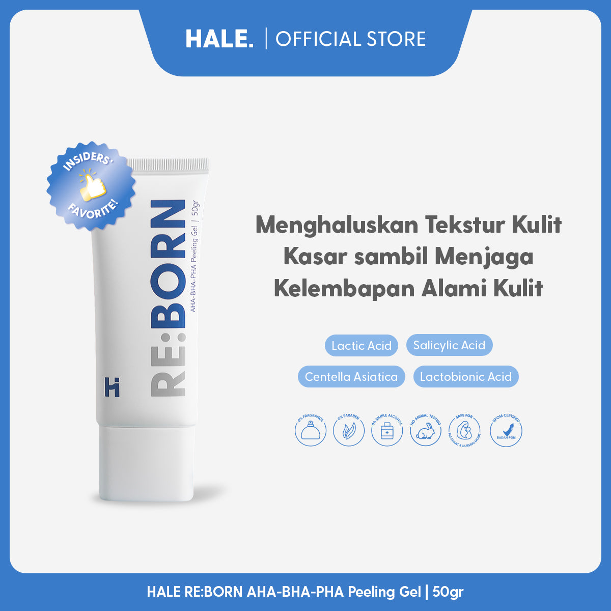 HALE Reborn AHA-BHA-PHA Peeling Gel – HALE.