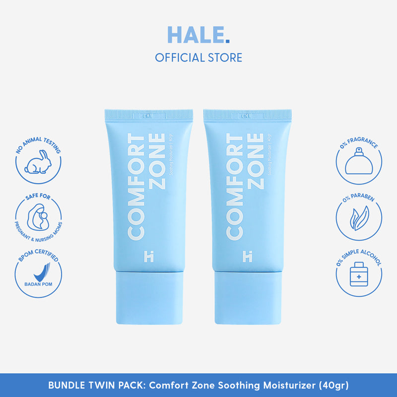 HALE. Twin Pack | Comfort Zone Soothing Moisturizer